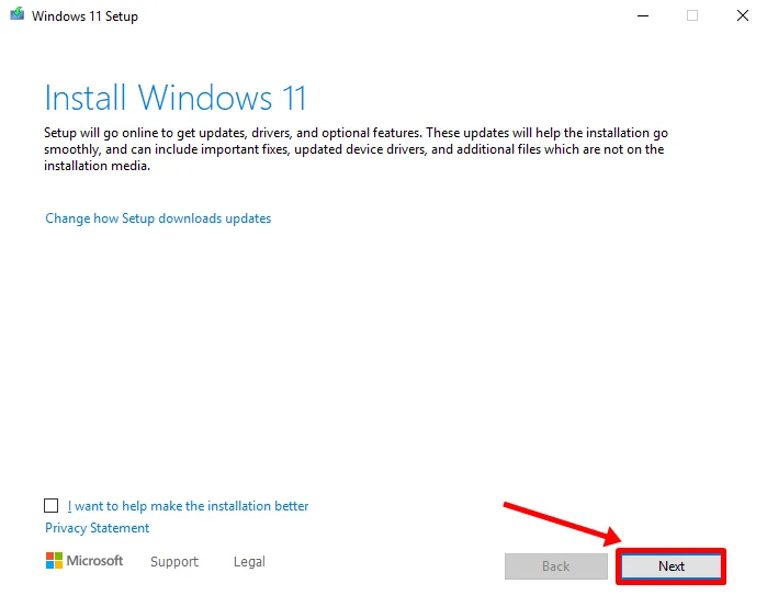 Kako namestiti Windows 11 iz USB-ja