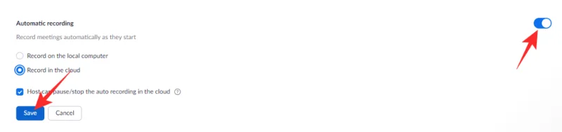 Snemanje v oblaku v Zoomu: vse, kar morate vedeti