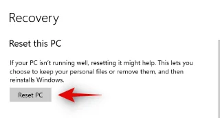 Kako ponastaviti Windows 11: vse, kar morate vedeti