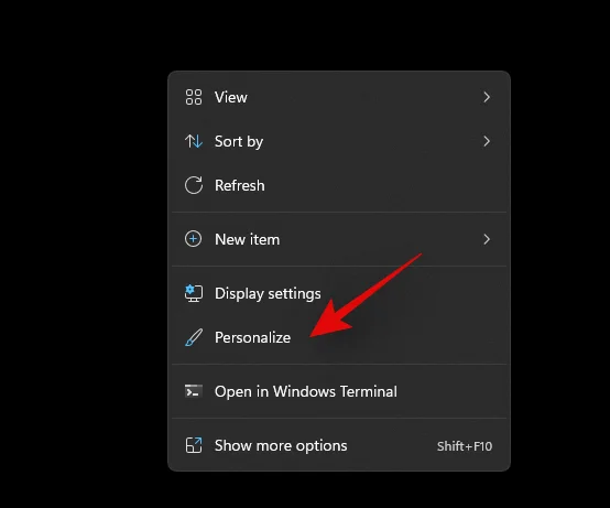 Kako spremeniti ozadje v sistemu Windows 11