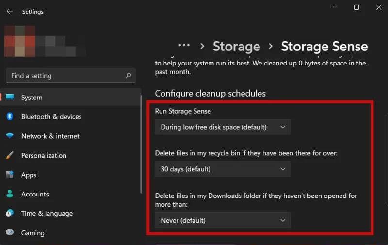 Kako izbrisati začasne datoteke v sistemu Windows 11
