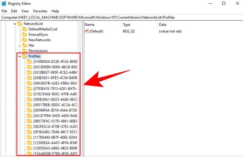 Kako pozabiti omrežje v sistemu Windows 11