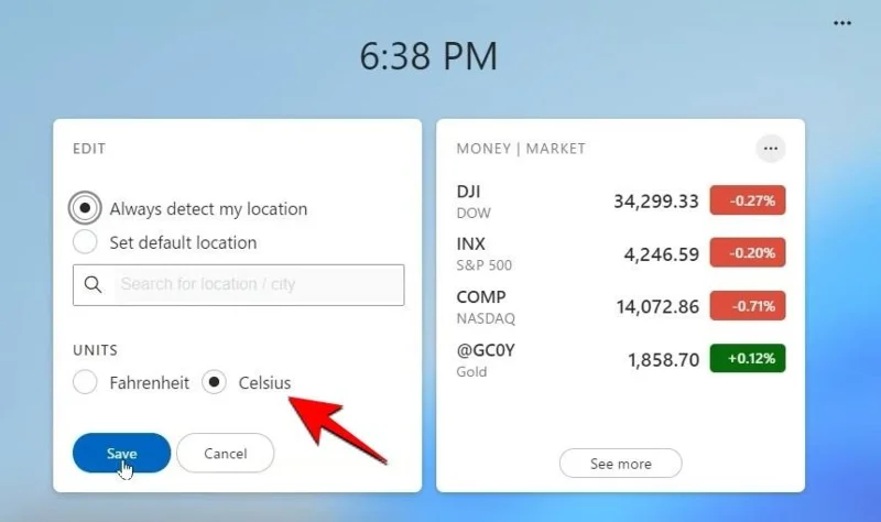 Windows 11: Hur man ändrar väderskalor till Celsius från Fahrenheit och vice versa