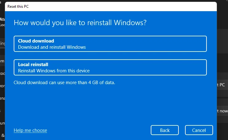 Kako izbrisati trdi disk v sistemu Windows 11