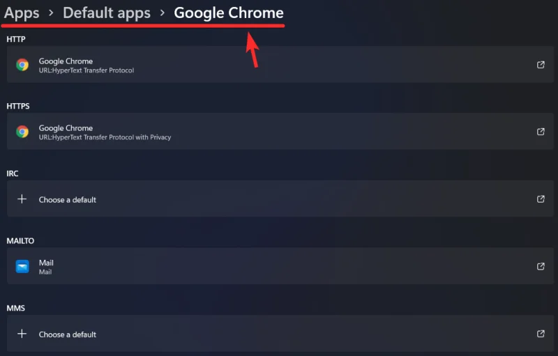 Kako spremeniti privzeti brskalnik v sistemu Windows 11
