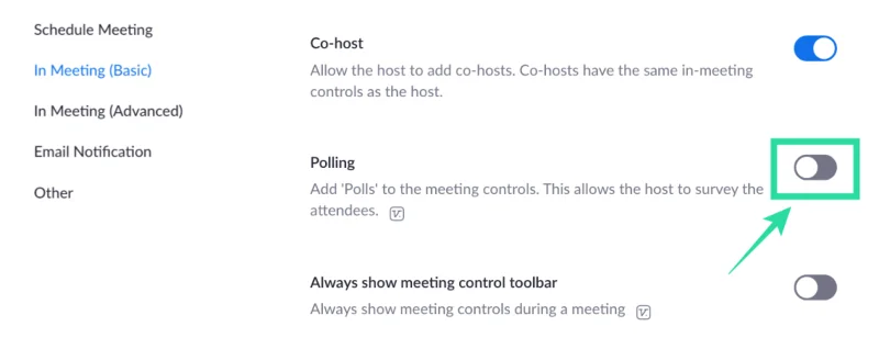 Kako anketirati v Zoomu: omogočite glasovanje in ustvarite, zaženite, ustavite, delite in prenesite rezultate ankete