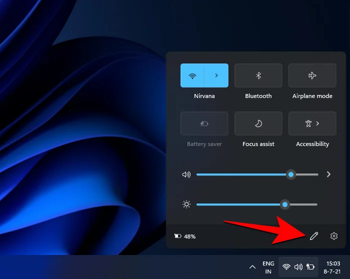 Hur man lägger till, tar bort eller ändrar ordning på genvägar i Windows 11 Action Center