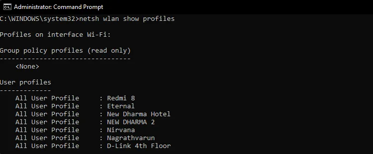 Kako pozabiti omrežje v sistemu Windows 11