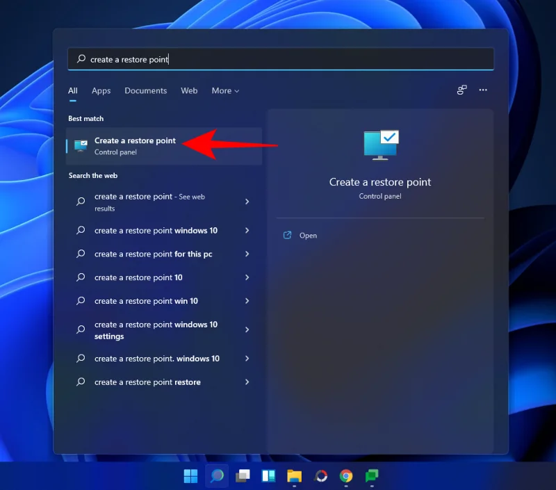 Kako ustvariti obnovitveno točko v sistemu Windows 11 Kako ustvariti obnovitveno točko v sistemu Windows 11
