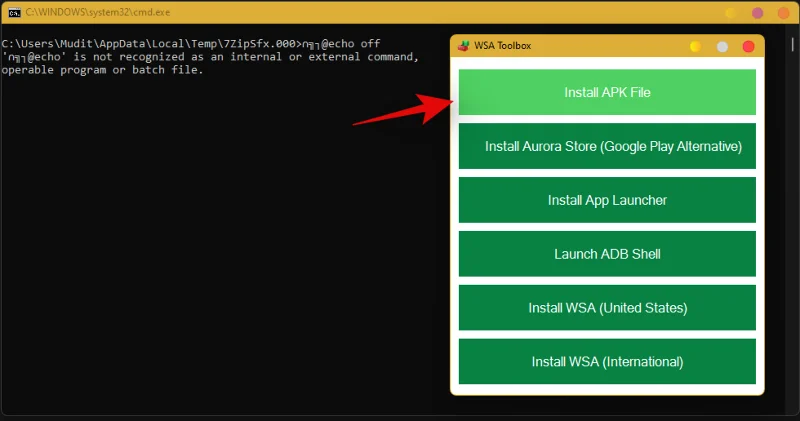 Kako namestiti in uporabljati WSA Toolbox v sistemu Windows 11