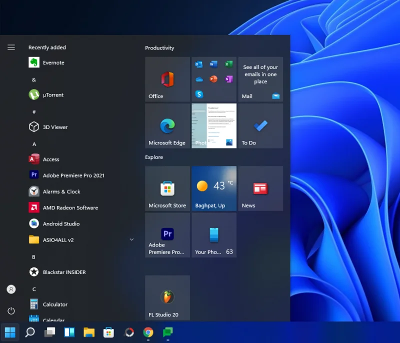 Windows 11: Kako vrniti meni Start Windows 10