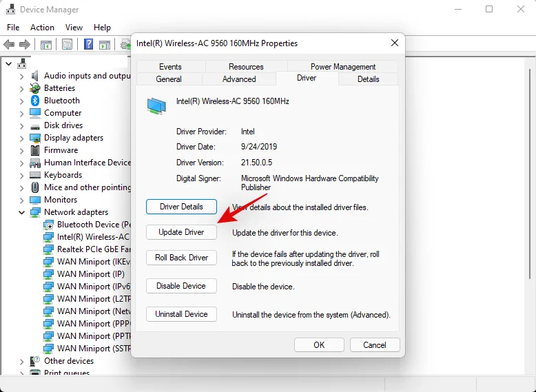 Как да поправите проблема с драйвера Killer Wireless 1535 в Windows 11