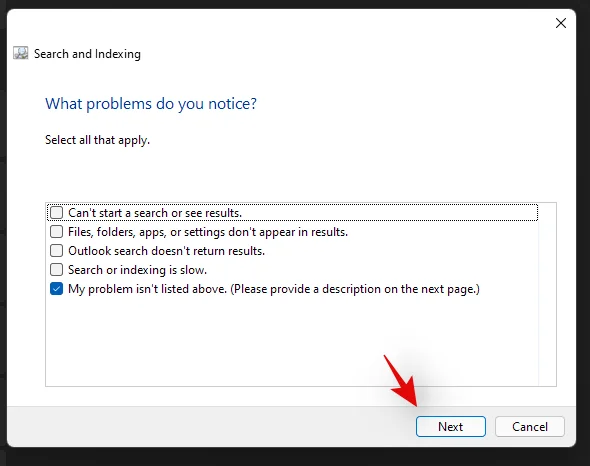 Kako popraviti visoko porabo CPE-ja ali diska pri iskanju Windows v sistemu Windows 11