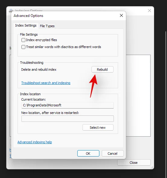 Kako popraviti visoko porabo CPE-ja ali diska pri iskanju Windows v sistemu Windows 11