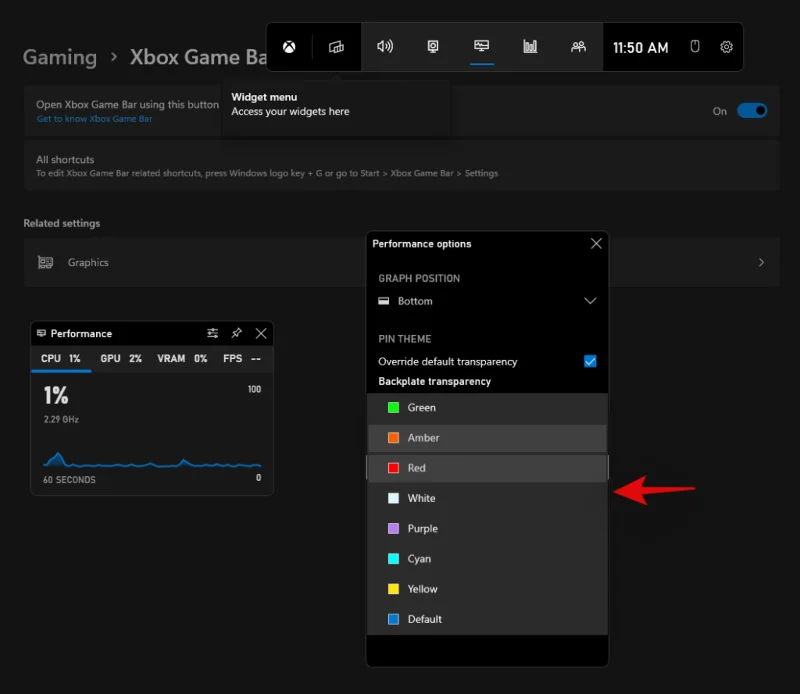 Windows 11:n tehtäväpalkin tyhjä tila: Kuinka saada suorituskykytilastoja ja paljon muuta