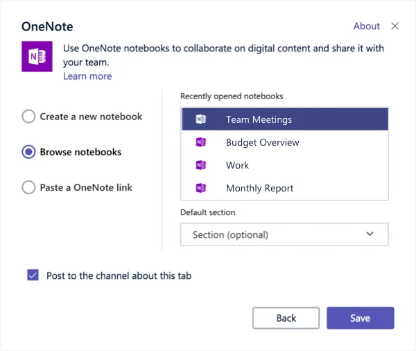Kako dodati in uporabljati OneNote v Microsoft Teams