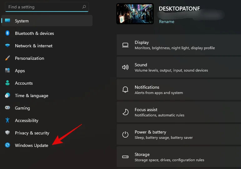 Använda Windows Update