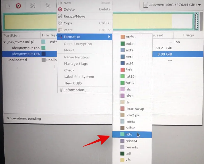 Kako izbrisati trdi disk v sistemu Windows 11