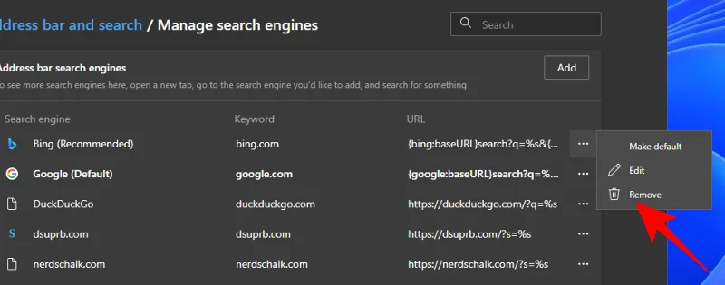 Hur man tar bort Bing från Windows 11