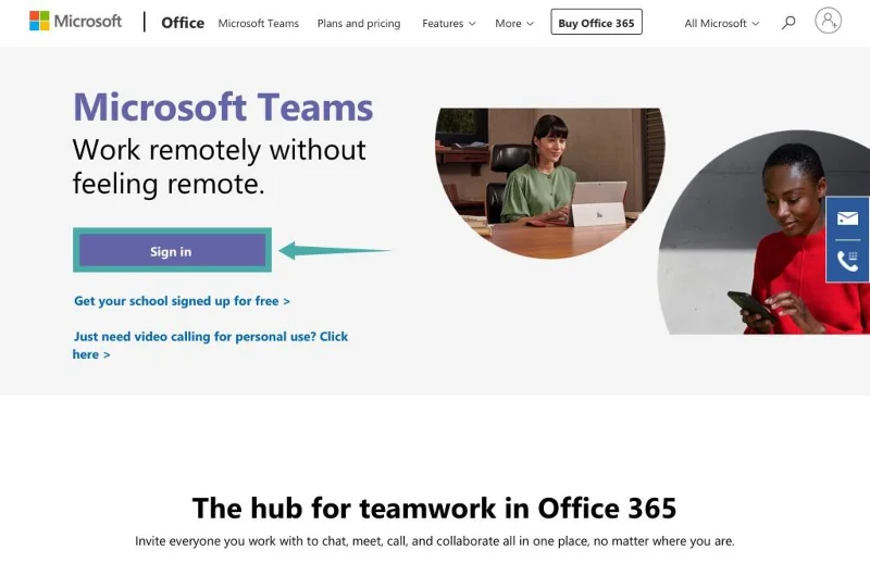 Kako se brezplačno prijaviti za Microsoft Teams