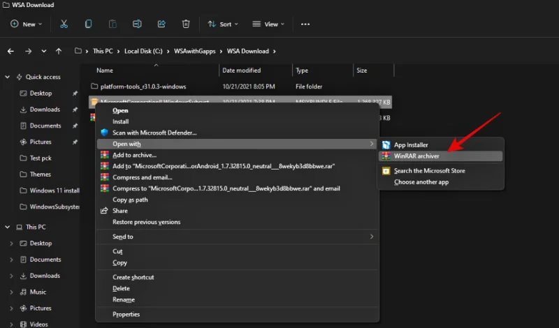 Πώς να αποκτήσετε το Google Play Store και το Gapps στα Windows 11 με το υποσύστημα Windows για Android
