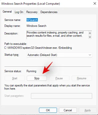 Πώς να απενεργοποιήσετε την αναζήτηση των Windows στα Windows 11