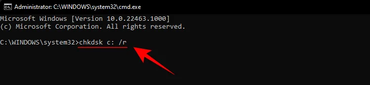 chkdsk Repair Command: Sådan bruges det på Windows 11