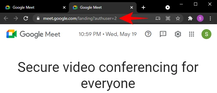 Kako dodati drug račun v Google Meet