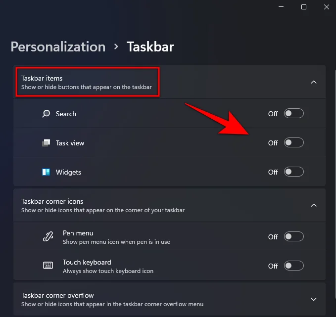 Kako zmanjšati opravilno vrstico v sistemu Windows 11