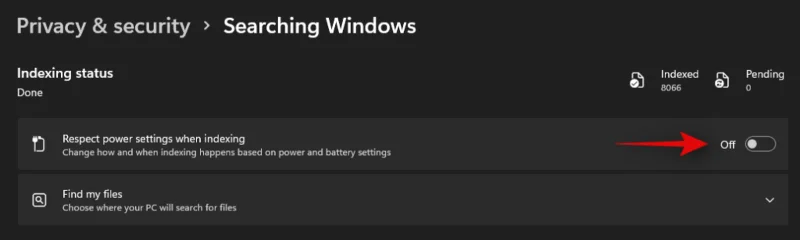 Πώς να απενεργοποιήσετε την αναζήτηση των Windows στα Windows 11
