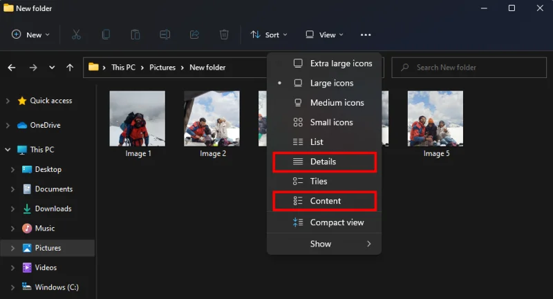 Windows 11: Näytä tiedostolaajennukset helposti kuudella tavalla
