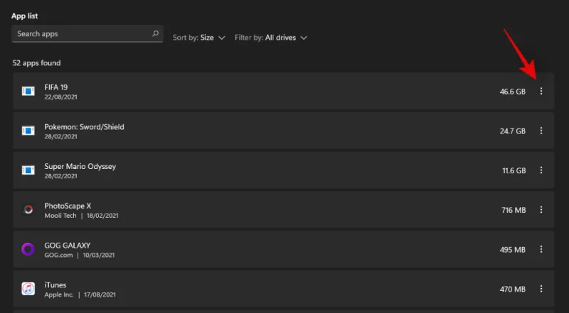 Kako počistiti prostor v sistemu Windows 11