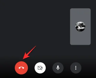 Opuštění hovoru z mobilu