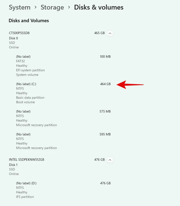 Kako razširiti glasnost Windows 11 ali Windows 10