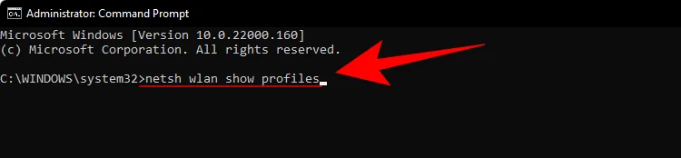Kako pozabiti omrežje v sistemu Windows 11
