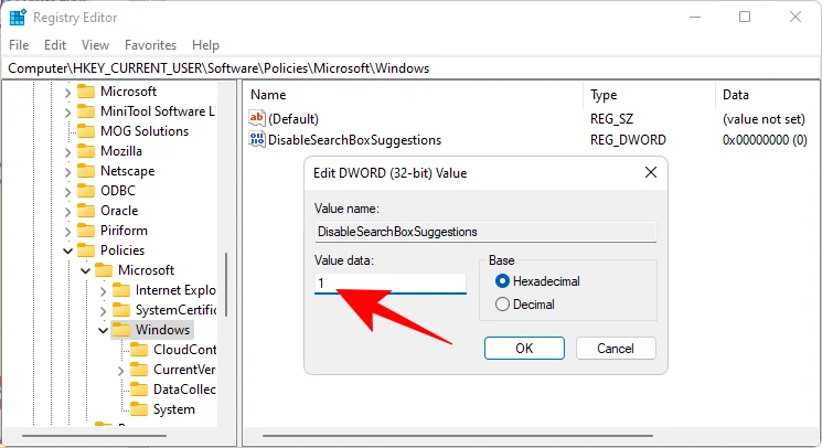 Hur man tar bort Bing från Windows 11
