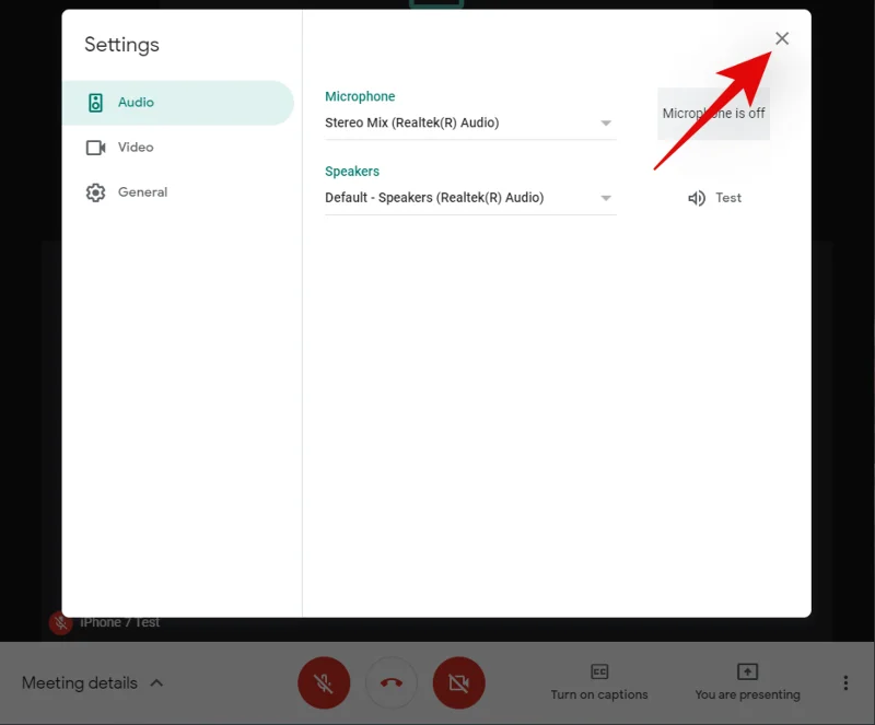 Ne morete deliti zvoka med predstavitvijo Google Meet?  Kako popraviti