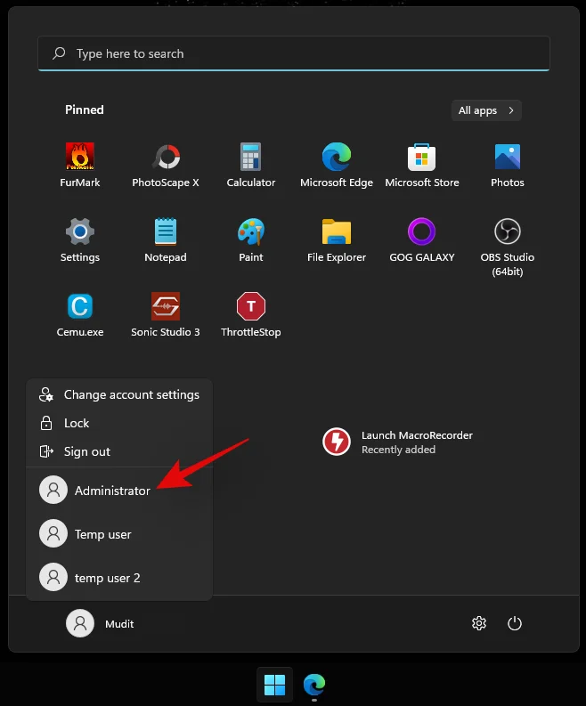 Kako se prijaviti kot skrbnik v sistemu Windows 11 ali Windows 10