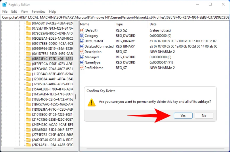 Kako pozabiti omrežje v sistemu Windows 11