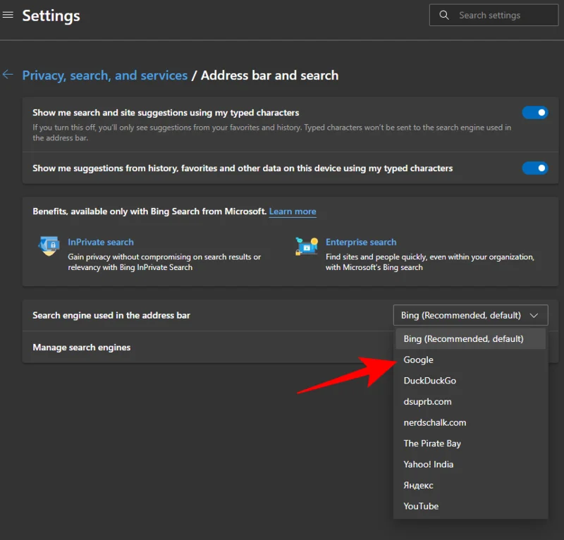 Hur man tar bort Bing från Windows 11