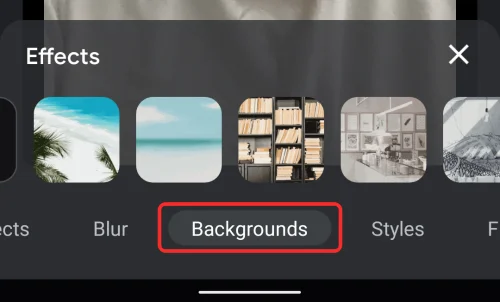 Kako spremeniti ozadje v Googlu Meet