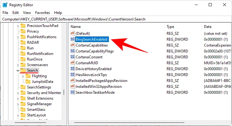 Hur man tar bort Bing från Windows 11