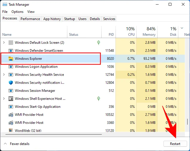 Как да рестартирате Windows Explorer на Windows 11 и какво се случва, когато го направите
