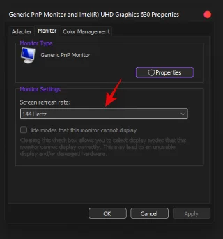 Kako preveriti in spremeniti hitrost osveževanja v sistemu Windows 11