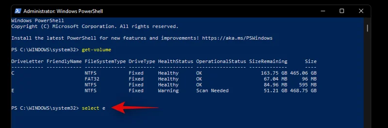 Kako izbrisati trdi disk v sistemu Windows 11