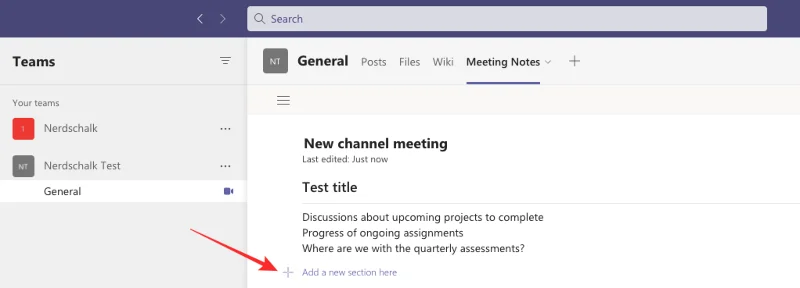 Kako narediti zapiske sestankov v Microsoft Teams