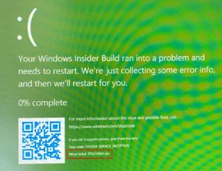 Як виправити збій програмного забезпечення на Windows 11 Dev Build