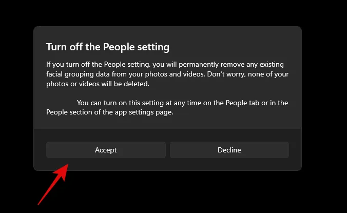 Τρόπος διακοπής της ομαδοποίησης εικόνων της εφαρμογής Photos στα Windows 11
