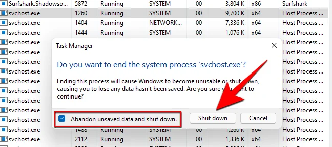 Hur man fixar Windows 11 BSOD (Black Screen of Death)