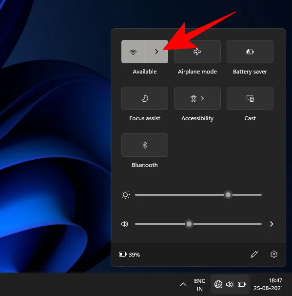 Kako pozabiti omrežje v sistemu Windows 11